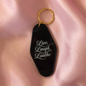 A Shop of Things - Live Laugh Loathe Keychain