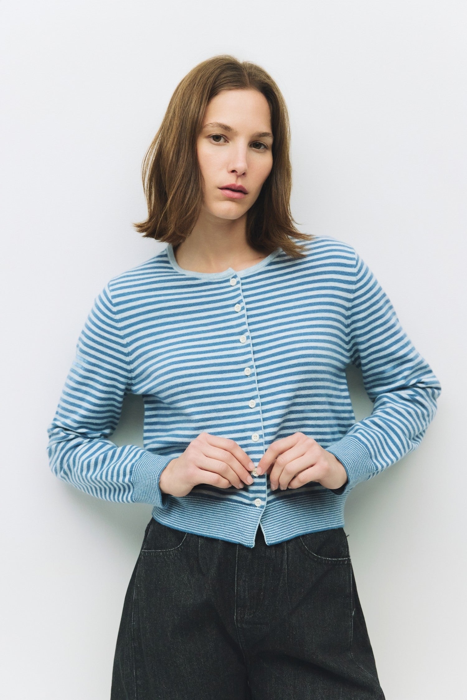 Mod Ref - The Montana Cardigan | Blue & Navy