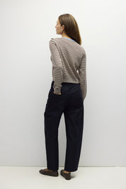 Mod Ref - The Montana Cardigan | Brown/Cream/Blue
