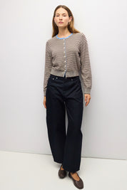 Mod Ref - The Montana Cardigan | Brown/Cream/Blue