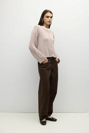Mod Ref - The Morgan Cardigan | Pale Lilac