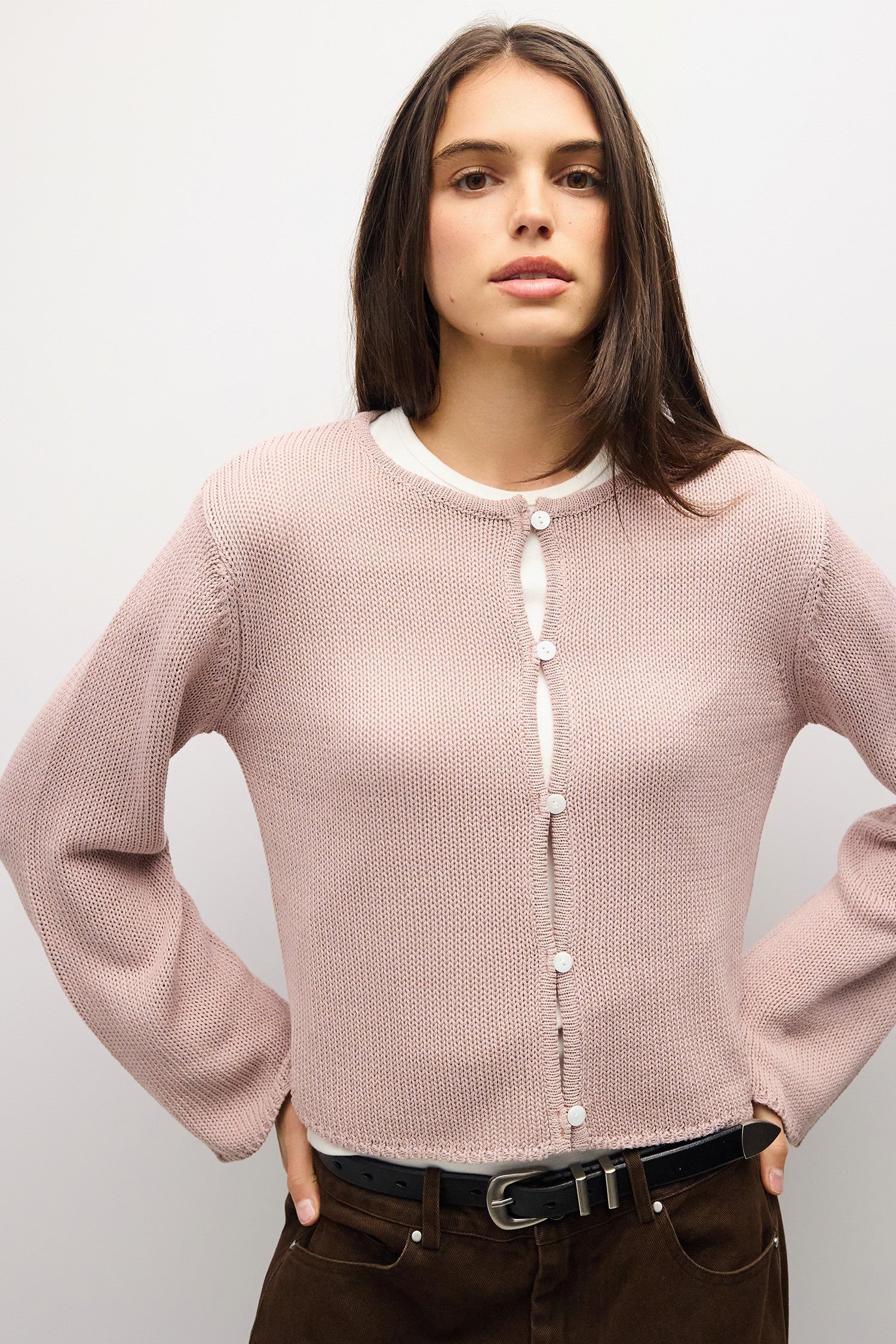 Mod Ref - The Morgan Cardigan | Pale Lilac