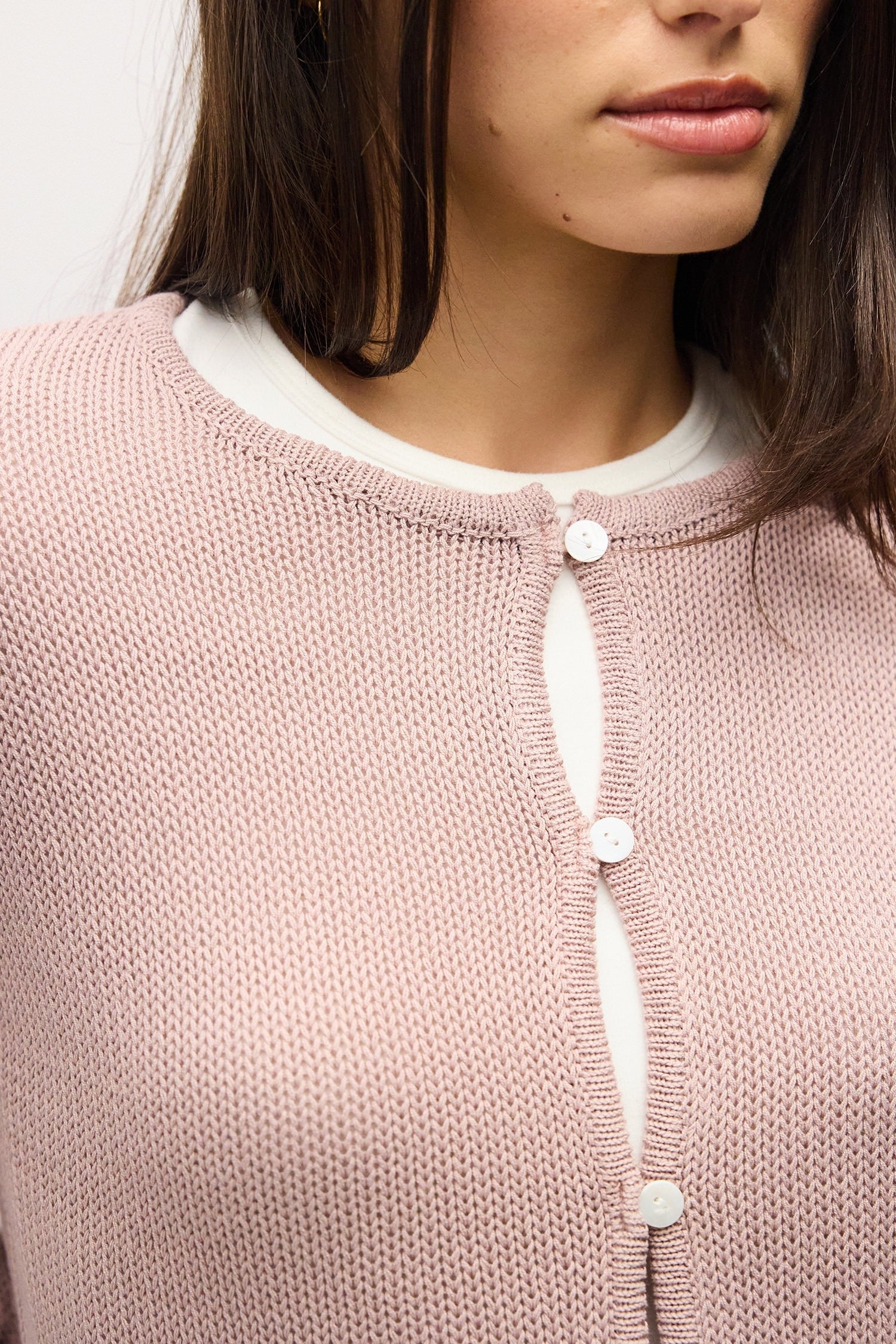 Mod Ref - The Morgan Cardigan | Pale Lilac