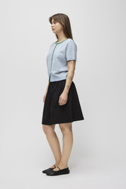Mod Ref - The Faye Cardigan | Blue/Ivory/Green