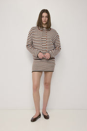 Mod Ref - The Cathy Cardigan | Brown Multi