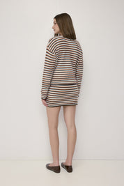 Mod Ref - The Cathy Cardigan | Brown Multi