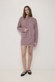 Mod Ref - The Cathy Cardigan | Red Multi