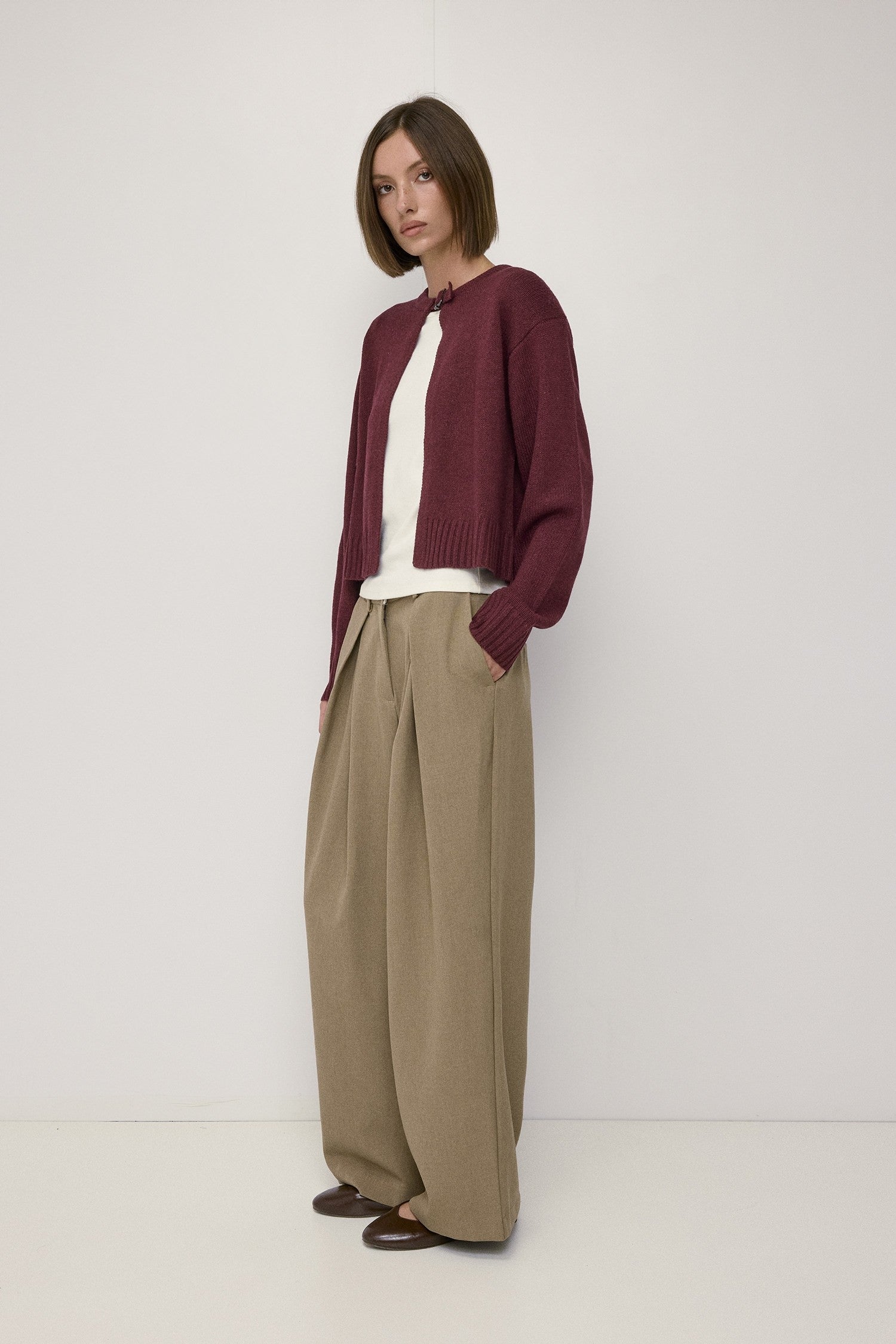 Mod Ref - The Monica Sweater | Wine