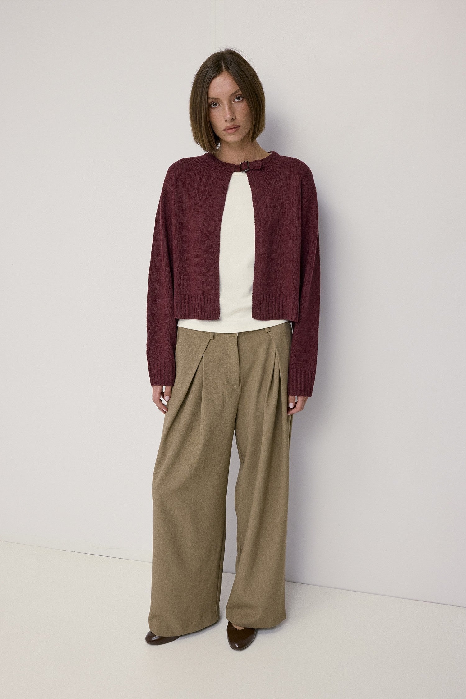 Mod Ref - The Monica Sweater | Wine