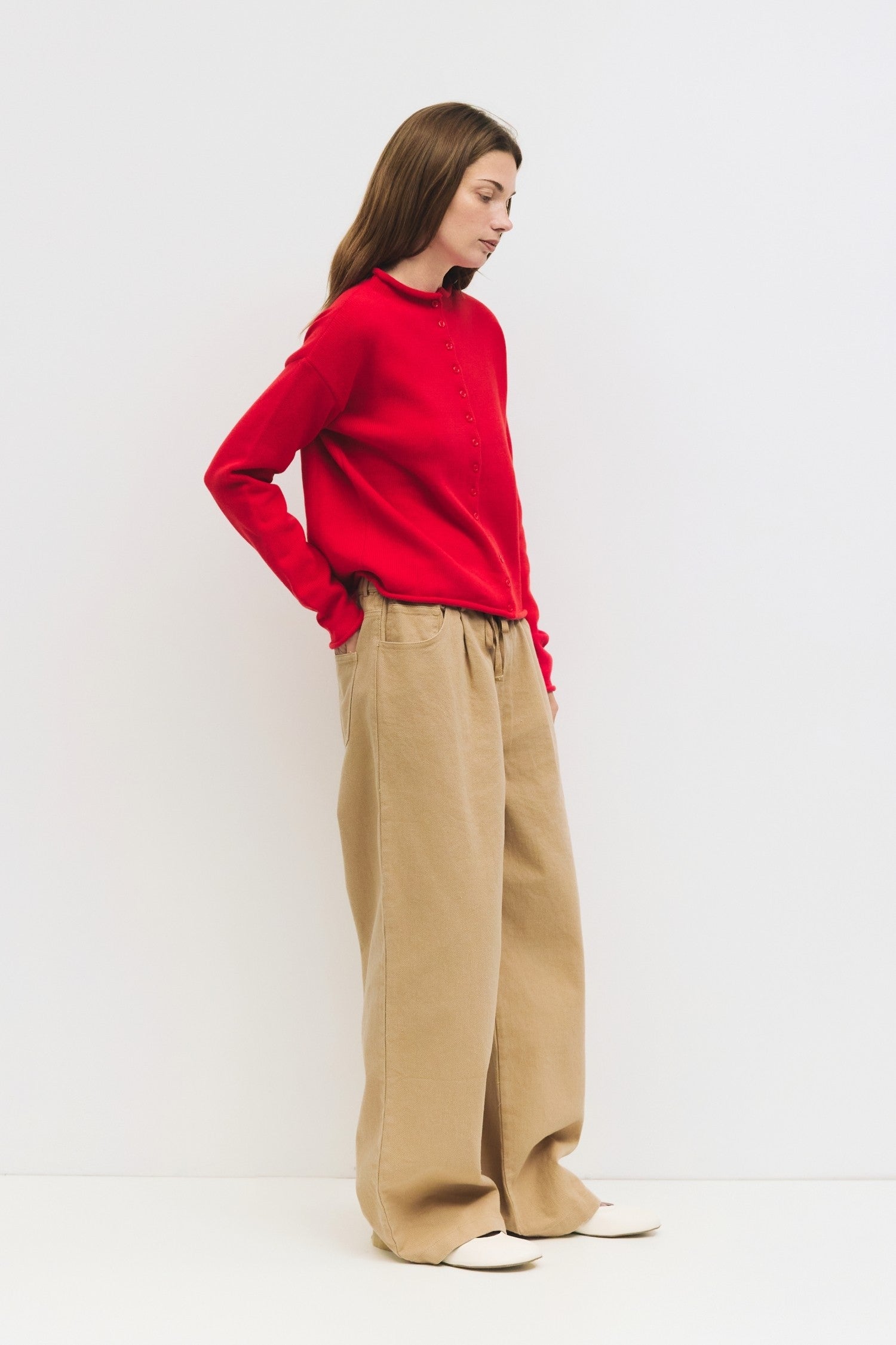 Mod Ref - The Marlo Cardigan | Red