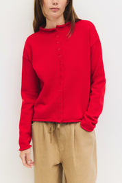 Mod Ref - The Marlo Cardigan | Red