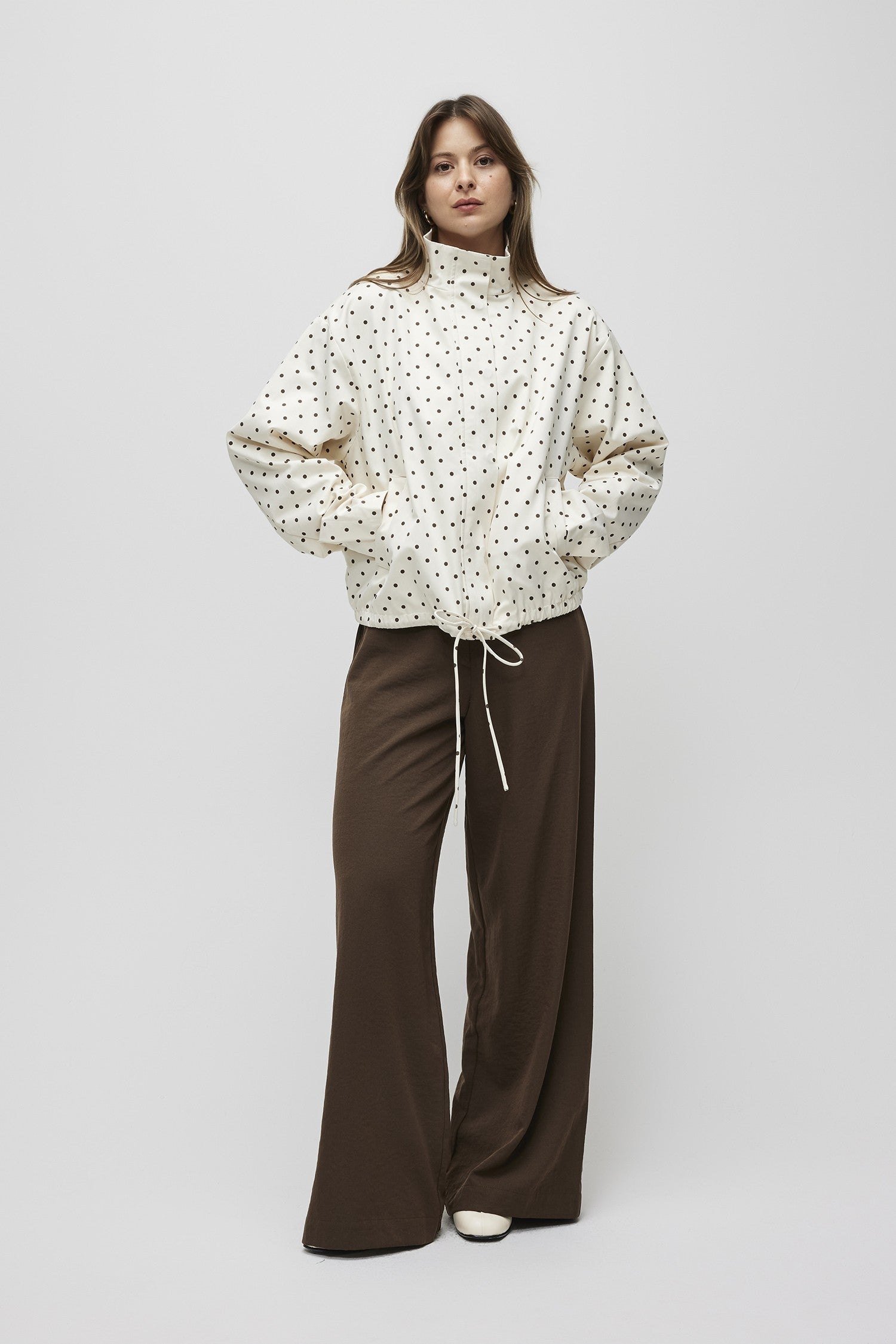 Mod Ref - The Sienna Jacket | Cream/Brown