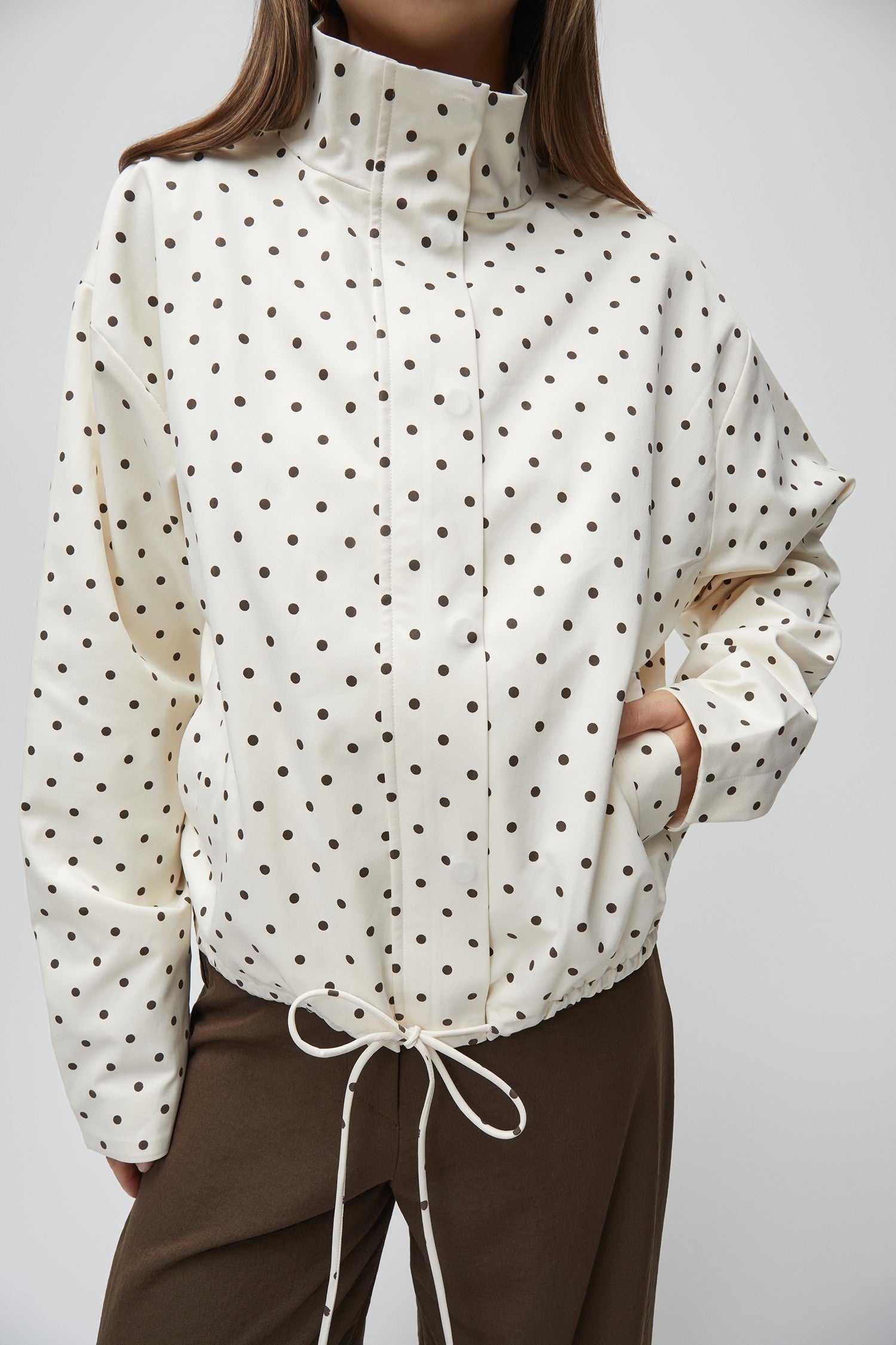Mod Ref - The Sienna Jacket | Cream/Brown