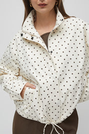Mod Ref - The Sienna Jacket | Cream/Brown