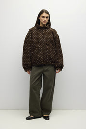 Mod Ref - The Leslie Jacket | Brown/Cream