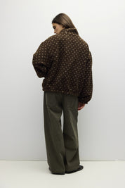 Mod Ref - The Leslie Jacket | Brown/Cream