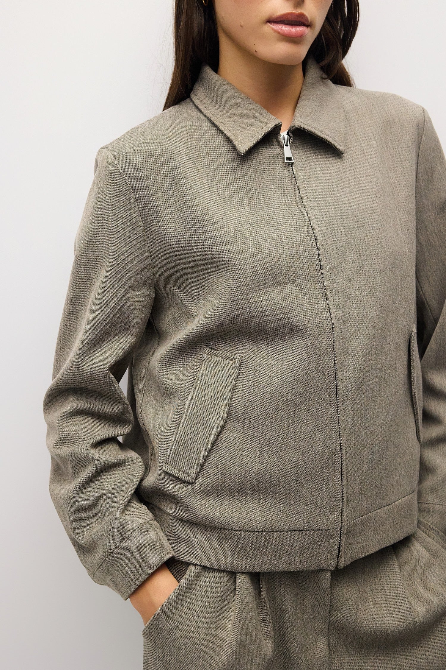 Mod Ref - The Emma Jacket | Taupe