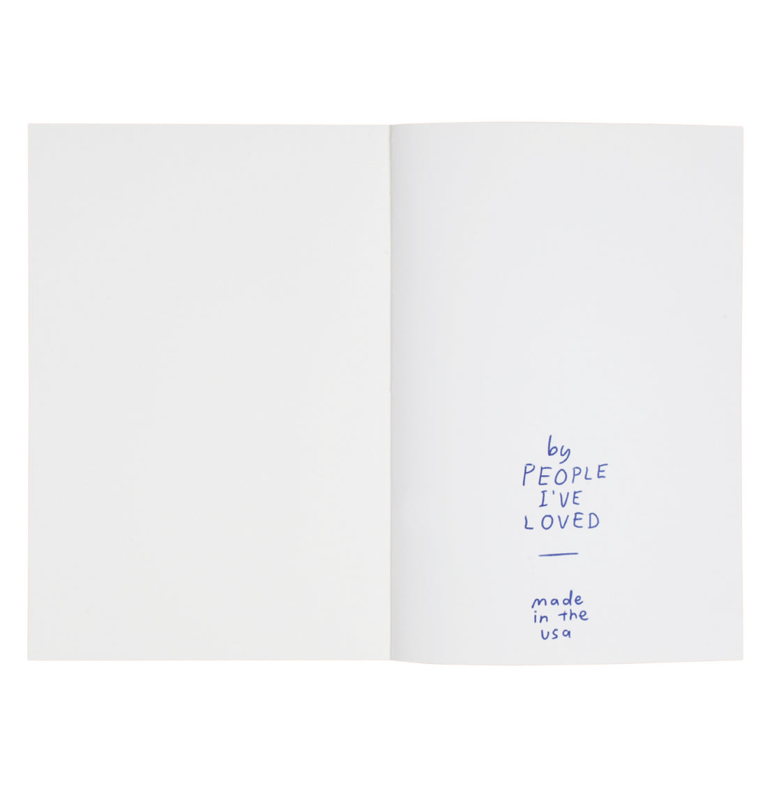 People I've Loved - Only Good Things Notebook