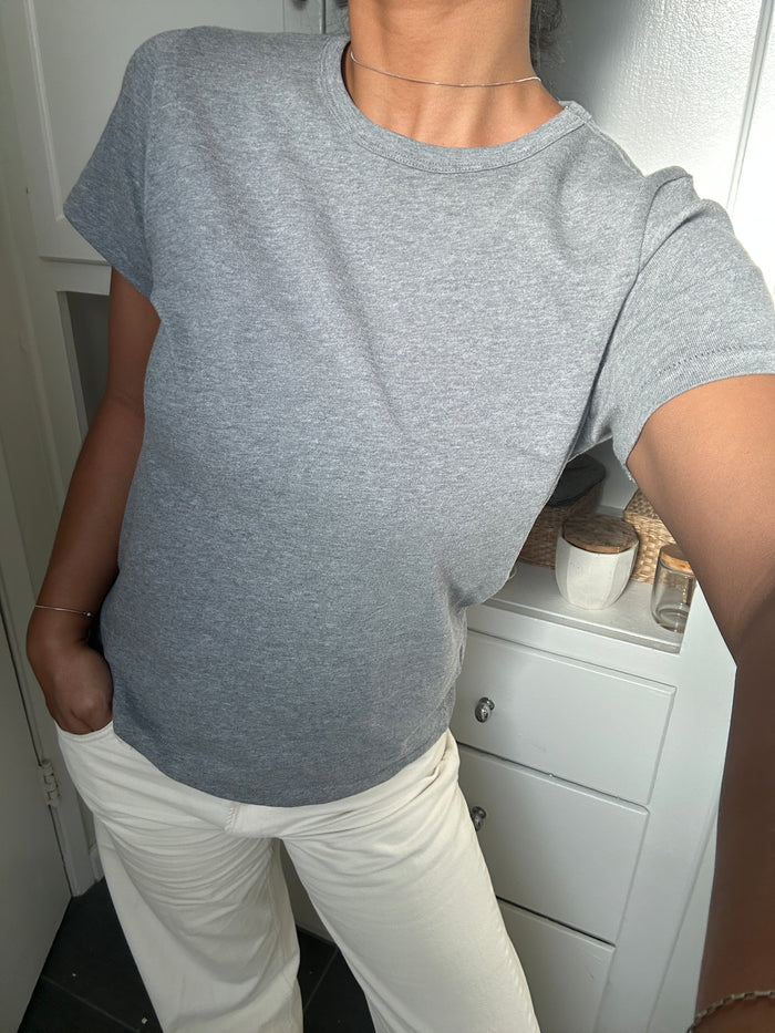 Le Bon Shoppe - The Go-To Tee | Melange Grey