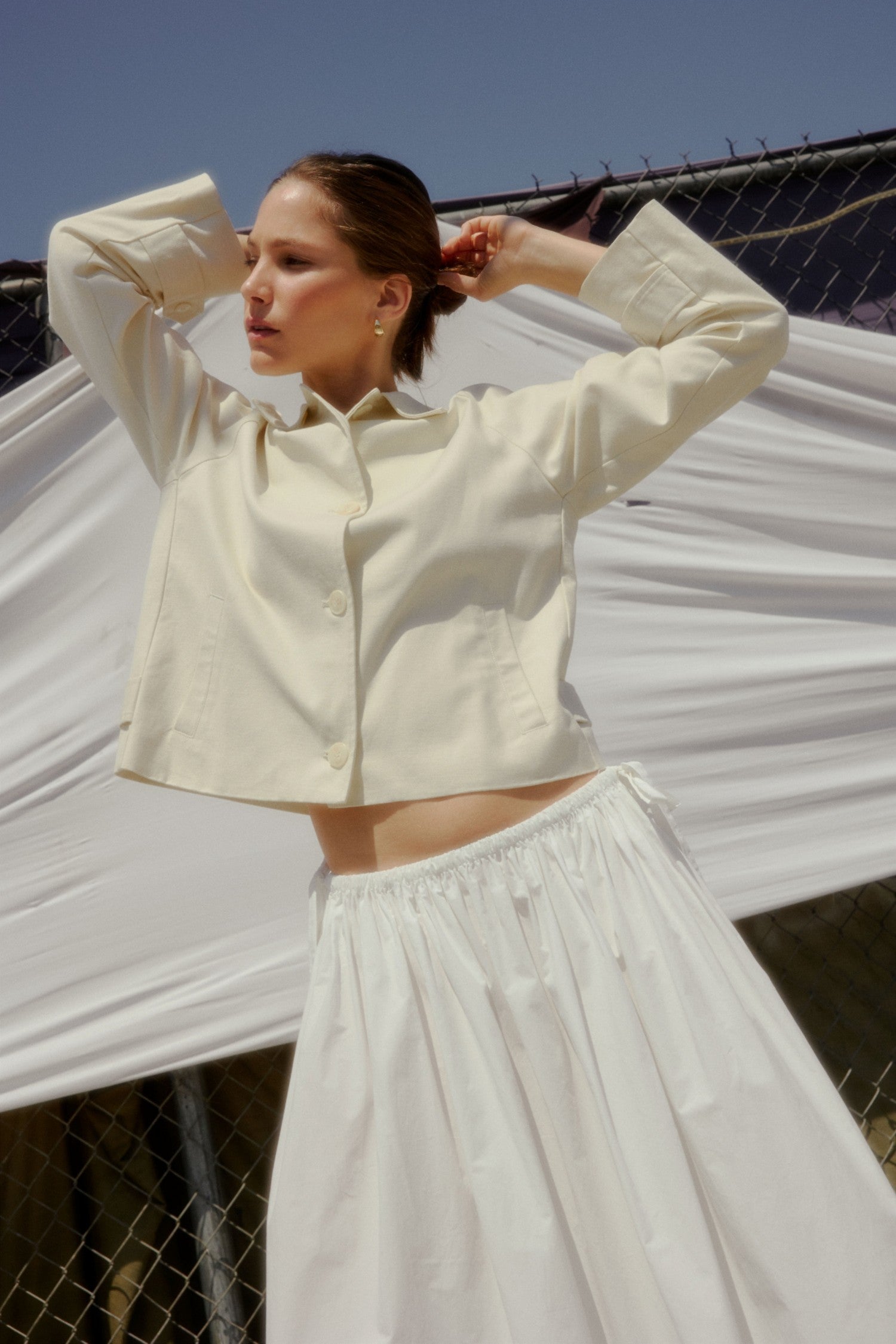 Mod Ref - The Kiana Skirt | Cream