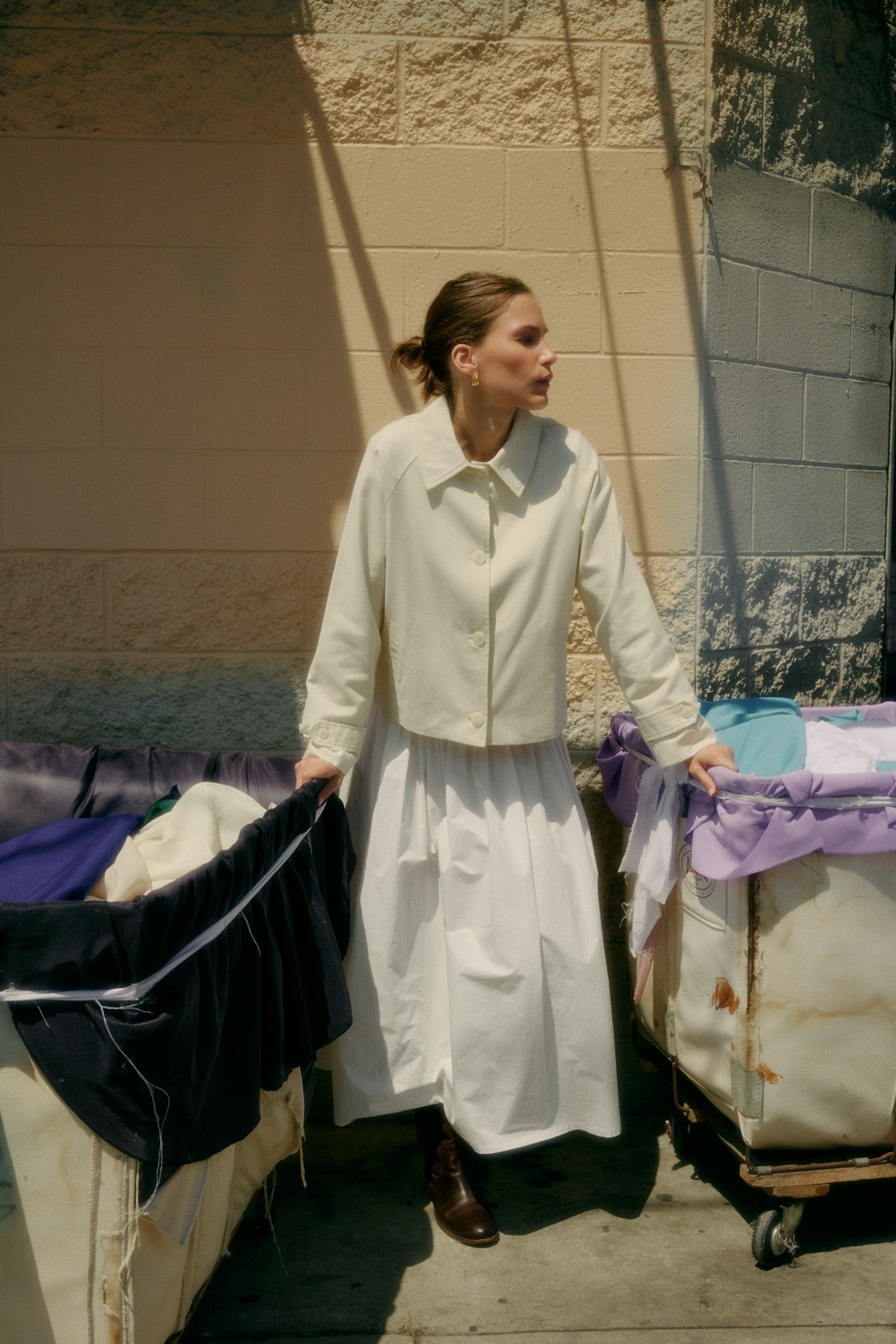 Mod Ref - The Kiana Skirt | Cream