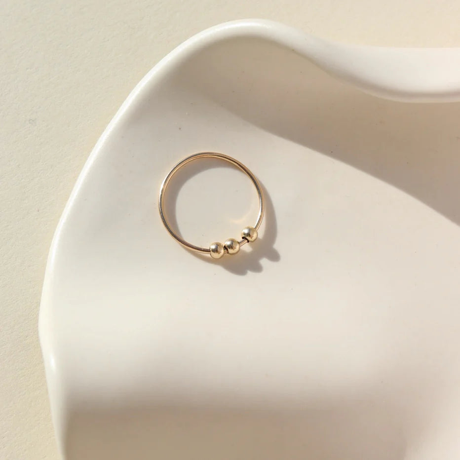 Token Jewelry - Meridian Fidget Ring  | Sterling Silver