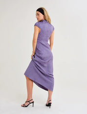 Rumored - Portofino Maxi Dress | Indigo Jacquard