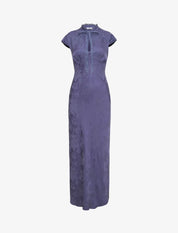 Rumored - Portofino Maxi Dress | Indigo Jacquard