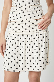 Mod Ref - The Macy Skirt | Cream/Black