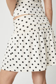 Mod Ref - The Macy Skirt | Cream/Black