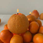 Scandles - Large Orange Candle