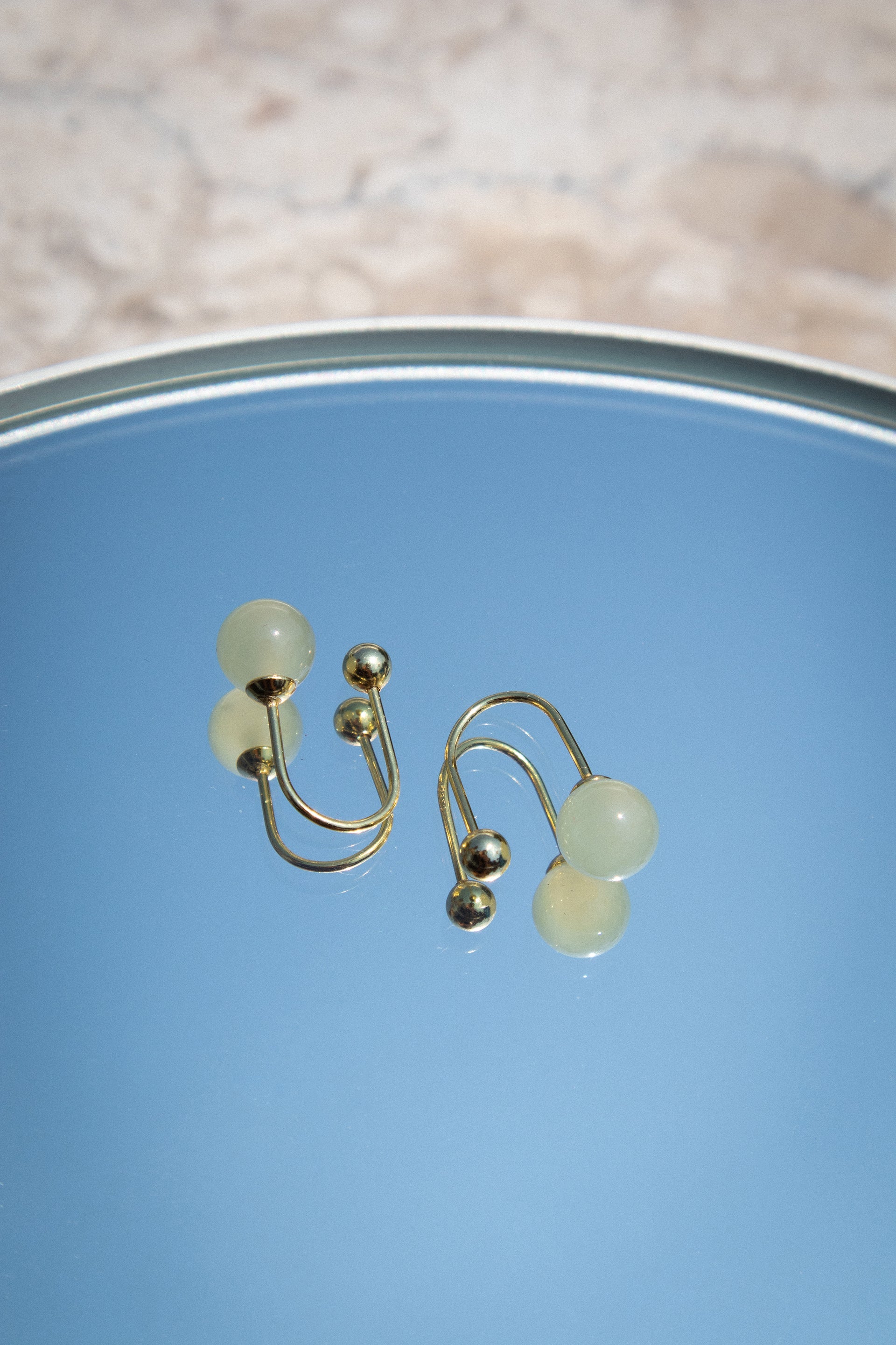 seree - Clip | Jade Cuff Earrings