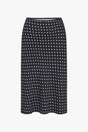 RAT BOI - Bias Midi Tencel Slip Skirt | Domino Dot