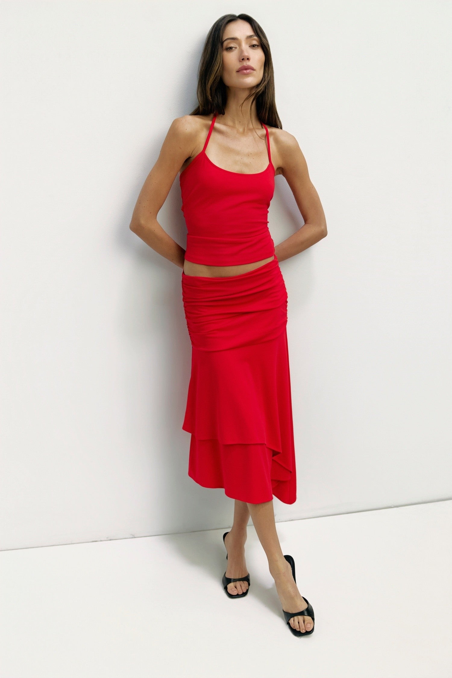 Mod Ref - The Crystal Skirt | Red