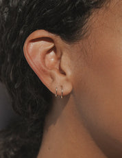 Baleen - Nautilus Hoops | Silver