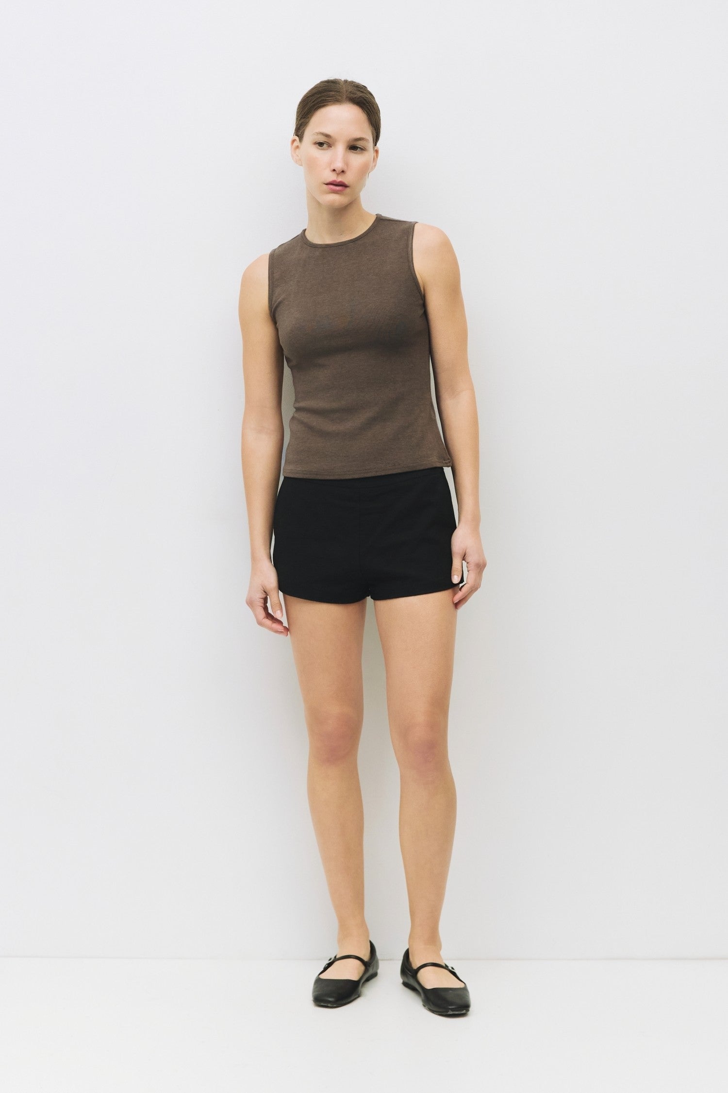 Mod Ref - The Kailey Top | Brown