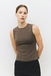 Mod Ref - The Kailey Top | Brown