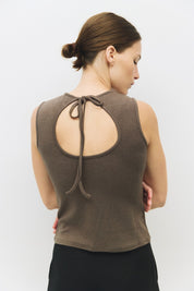 Mod Ref - The Kailey Top | Brown