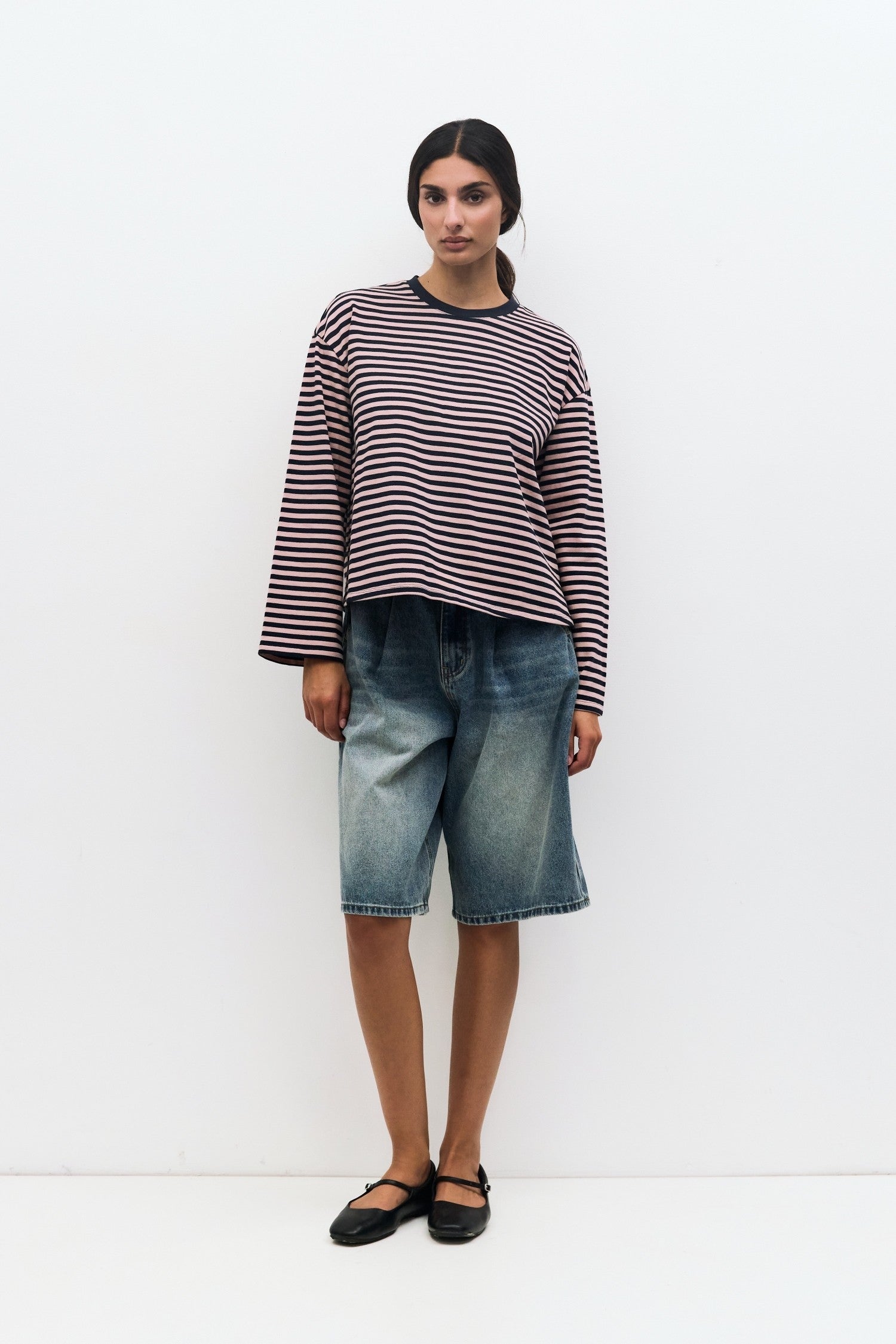 Mod Ref - The Callahan Top | Navy/Pink