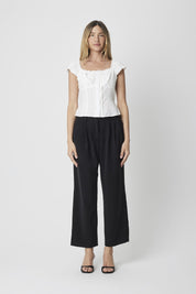 Mod Ref - The Raina Top | White