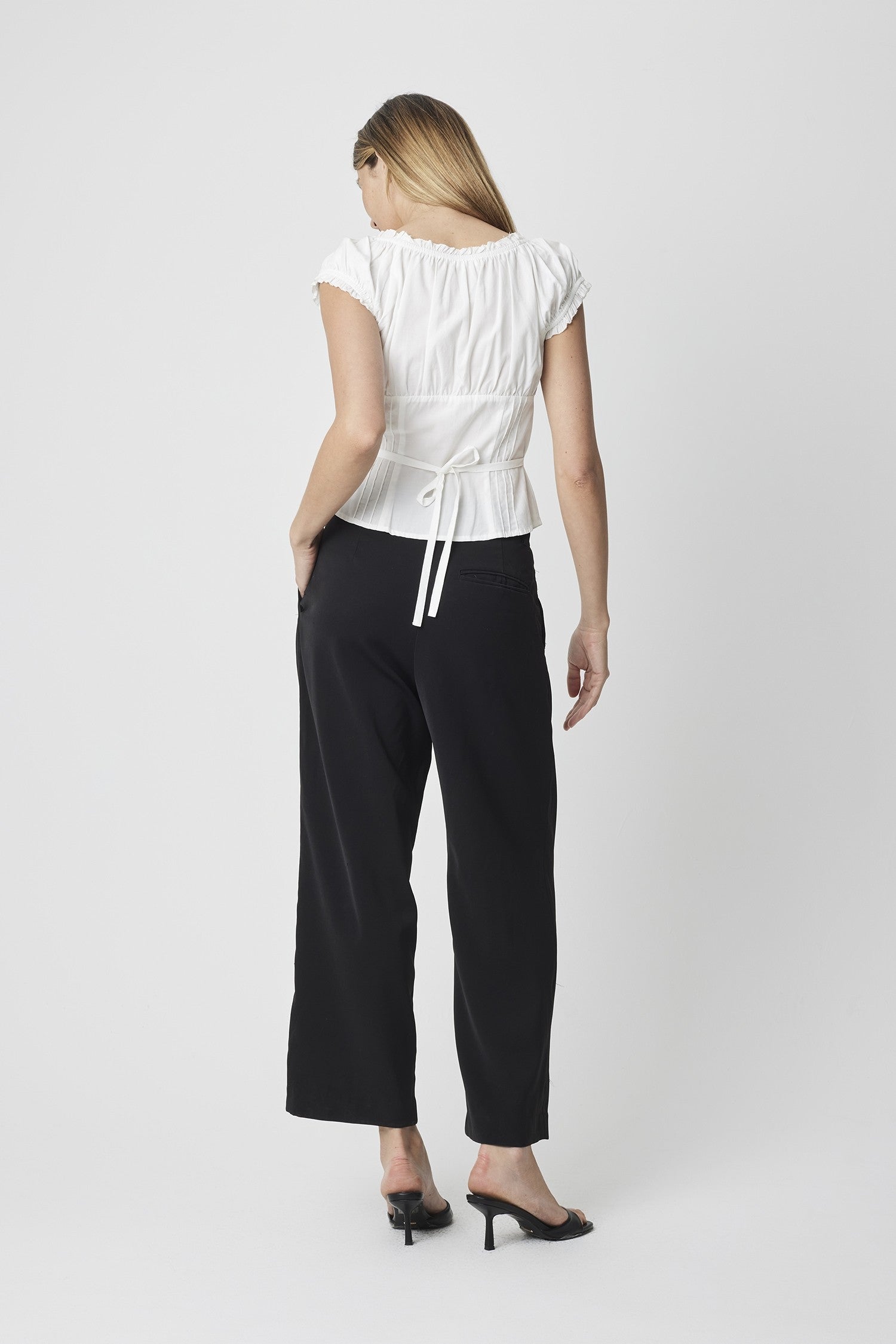 Mod Ref - The Raina Top | White