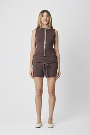 Mod Ref - The Shelby Top | Brown