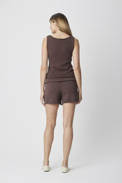 Mod Ref - The Shelby Top | Brown