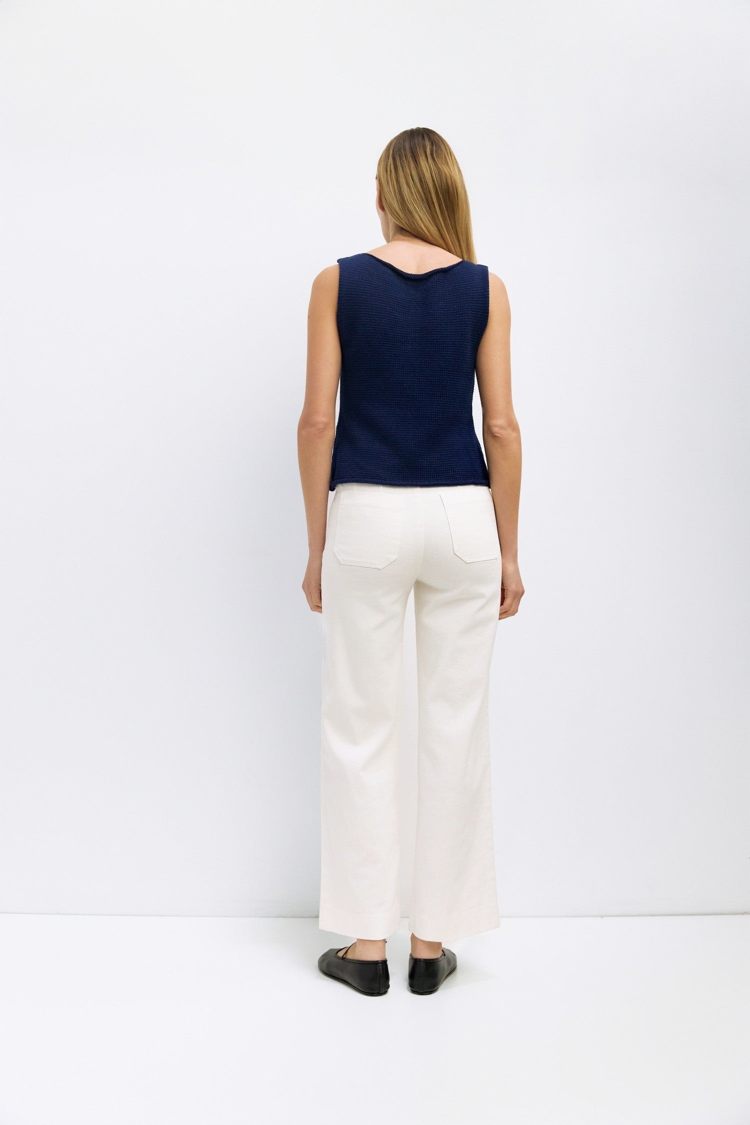 Mod Ref - The Shelby Top | Navy