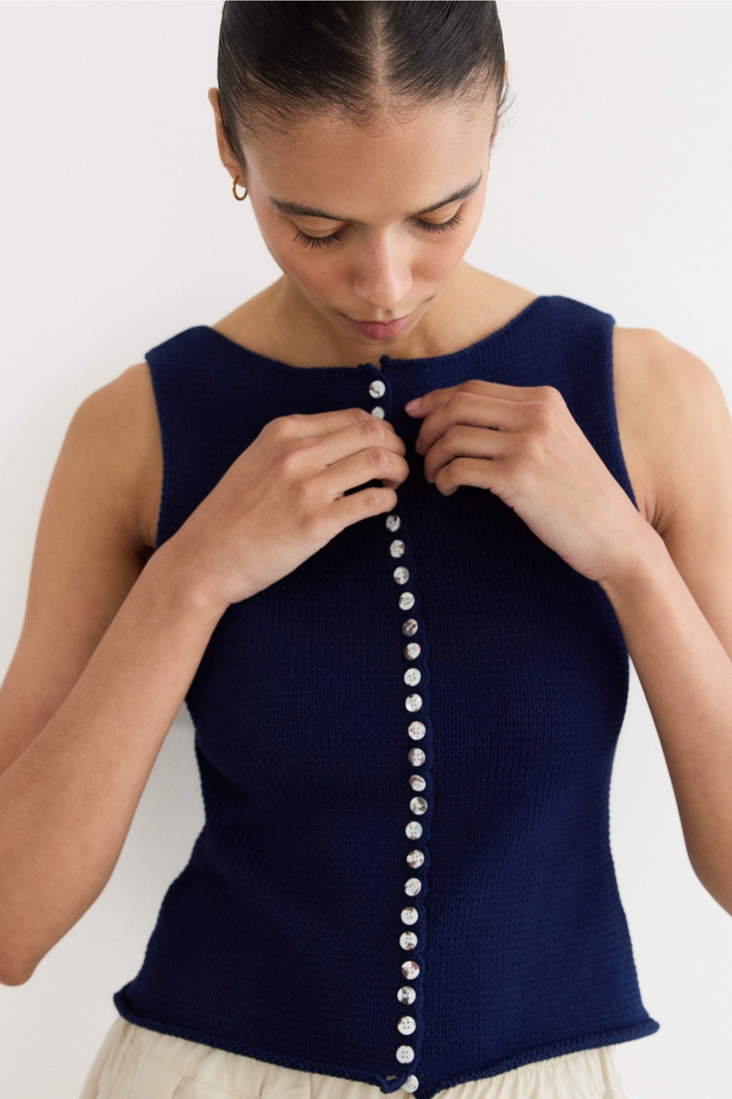 Mod Ref - The Shelby Top | Navy
