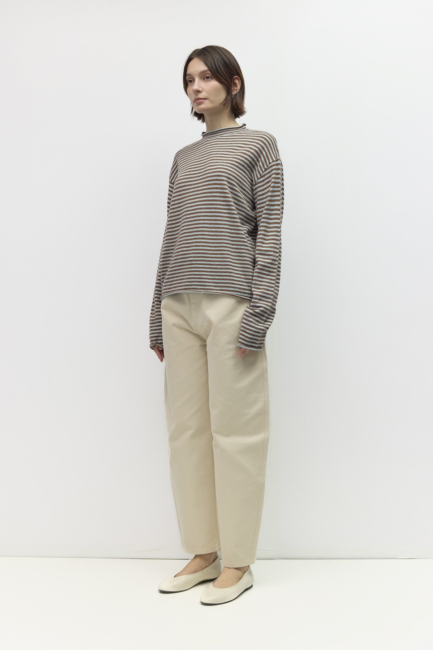 Mod Ref - The Cierra Sweater | Brown/Blue