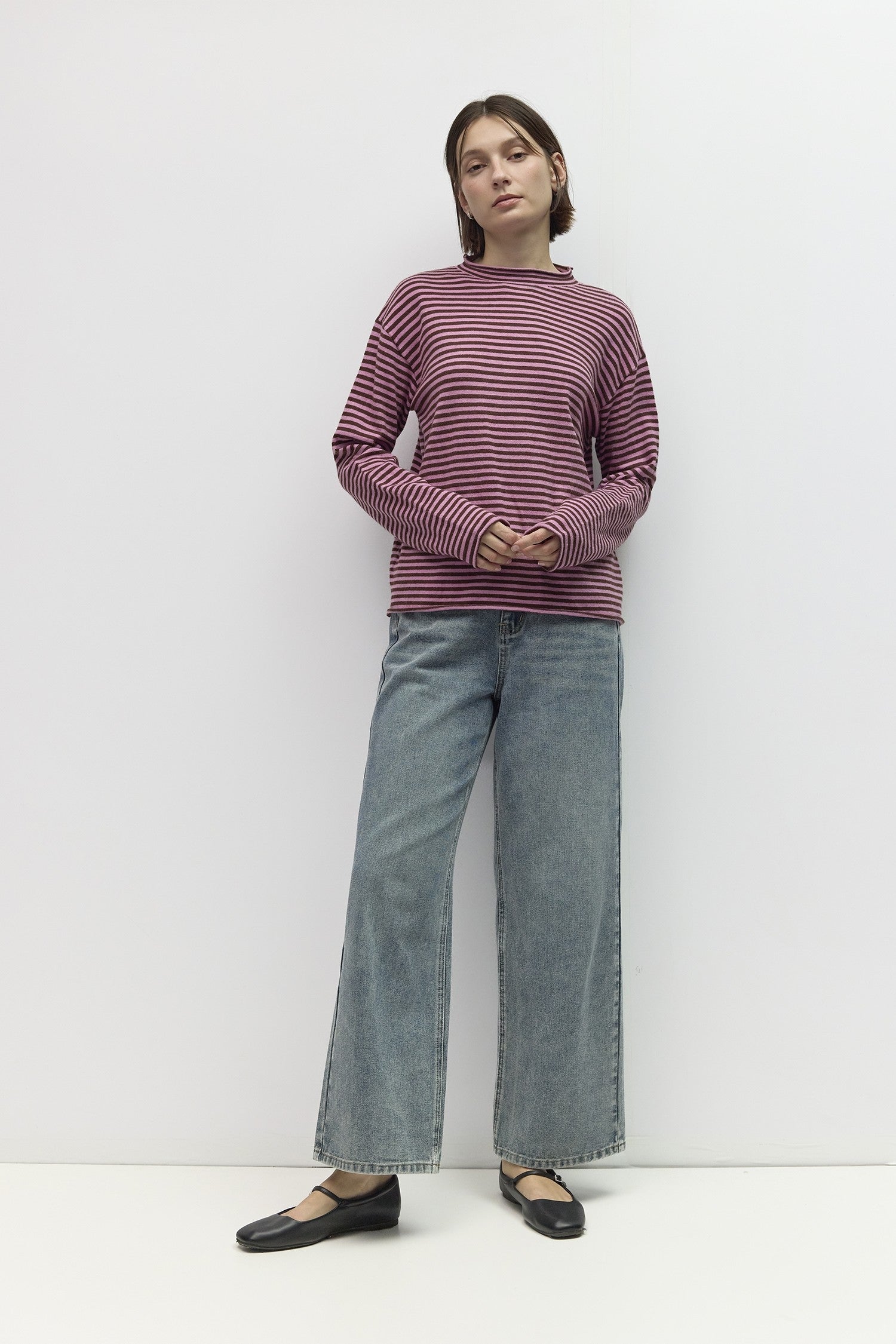 Mod Ref - The Cierra Sweater | Brown/Lilac