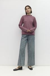 Mod Ref - The Cierra Sweater | Brown/Lilac