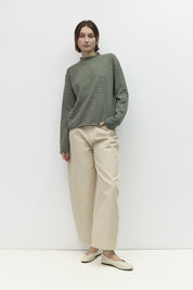 Mod Ref - The Cierra Sweater | Green/Taupe