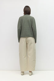 Mod Ref - The Cierra Sweater | Green/Taupe